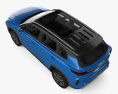 Toyota Urban Cruiser 2024 3D模型 顶视图