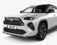 Toyota Yaris Cross S Hybrid GR Parts 2024 3D модель