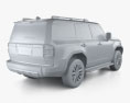 Toyota Land Cruiser Prado EU-spec 2024 3D 모델 