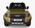 Toyota Land Cruiser Prado First Edition EU-spec 2024 3D模型 正面图