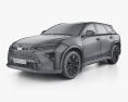 Toyota Crown Signia Limited US-spec 2024 3d model wire render