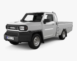 Toyota Hilux Champ Single Cab 2024 3D model