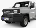 Toyota Hilux Champ Cabina Simple 2024 Modelo 3D