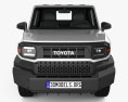Toyota Hilux Champ Cabina Simple 2024 Modelo 3D vista frontal