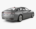 Toyota Crown HEV 세단 2024 3D 모델  back view