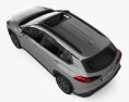 Toyota Corolla Cross Style 2021 3D模型 顶视图