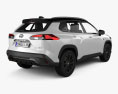 Toyota Corolla Cross GR-S 2022 3D-Modell Rückansicht