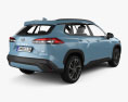Toyota Corolla Cross HEV 2024 3D模型 后视图