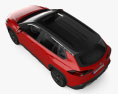 Toyota Corolla Cross HEV GR-Sport 2024 3D模型 顶视图