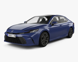 Toyota Camry XLE HEV 2025 3D-Modell