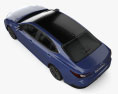Toyota Camry XLE HEV 2025 3D модель top view