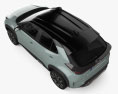 Toyota Yaris Cross hybrid Premiere edition 2024 3D-Modell Draufsicht