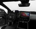 Toyota bZ4X with HQ interior 2021 3D 모델  dashboard