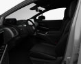 Toyota bZ4X with HQ interior 2021 3Dモデル seats
