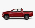 Toyota Tacoma Double Cab Short Bed Limited with HQ interior 2024 3d model side view