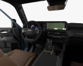 Toyota Land Cruiser Prado 5-door US-spec with HQ interior 2024 3D модель dashboard