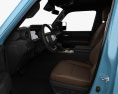 Toyota Land Cruiser Prado 5-door US-spec with HQ interior 2024 3D-Modell seats