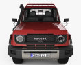 Toyota Land Cruiser Double Cab AlloyTray GXL 2024 3d model front view