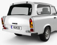 Trabant 601 Kombi 1965 Modello 3D