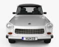 Trabant 601 Kombi 1965 Modello 3D vista frontale