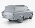 Trabant 601 Kombi 1965 Modello 3D