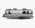 Airstream Land Yacht Travel Trailer 2014 3D-Modell Seitenansicht