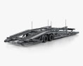 Volvo VAH Car Hauler Trailer 2018 3D 모델 