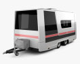 GAZ Gazelle Next Скорая помощь Trailer 2017 3D модель
