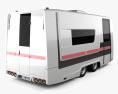 GAZ Gazelle Next Ambulanz Trailer 2017 3D-Modell Rückansicht