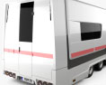 GAZ Gazelle Next 구급차 Trailer 2017 3D 모델 