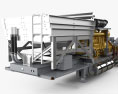 Fracturing Unit Sattelauflieger 2018 3D-Modell
