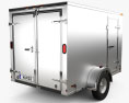 Continental Cargo Car Trailer 2015 3d model back view