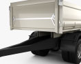 Meiller-Kipper D316 Tipper Centre-axle Trailer 2012 3Dモデル