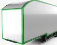 Don-Bur Two-Tier Lifting Deck 세미 트레일러 2020 3D 모델 