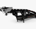 Kaufman Double Deck EZ4 Gooseneck Car Hauler Trailer 2021 3D模型