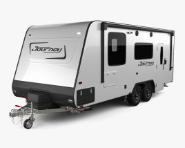 Jayco Journey Caravan Car Trailer 2024 3D model