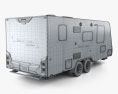 Jayco Journey Caravan Car Trailer 2024 3Dモデル