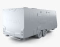 Jayco Journey Caravan Car Trailer 2024 3d model