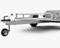 Auto-ATV-Anhänger 3D-Modell