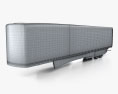 International SuperTruckII Semi Trailer 2024 3d model wire render