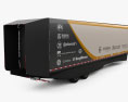 International SuperTruckII Semi Trailer 2024 Modello 3D