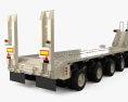 M1000 Heavy Equipment Transport Semi Trailer 2013 3d model