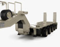 M1000 Heavy Equipment Transport Semi-remorque 2013 Modèle 3d