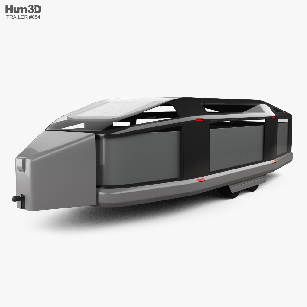 Lightship L1 Camper Car Trailer 2024 3D model