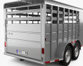 Generic Horse Car Trailer 2024 3D模型