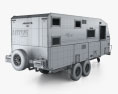 Lotus Caravans Off Grid Car Trailer 2023 3d model