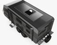Lotus Caravans Off Grid Car Trailer 2023 3D-Modell Draufsicht