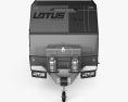 Lotus Caravans Off Grid Car Trailer 2023 3D-Modell Vorderansicht