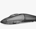 500 Series Shinkansen Hochgeschwindigkeitszug 3D-Modell