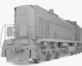 BMZ TEM18V Locomotora diesel Modelo 3D